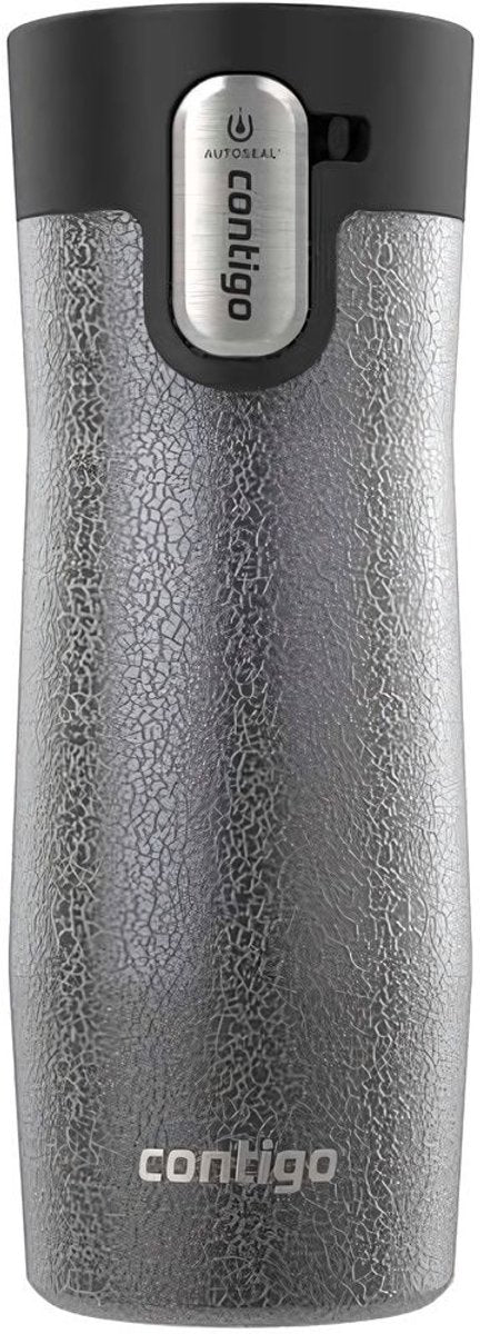 Contigo thermobecher west loop 3.0 2201632 mørkegrå-470 ml