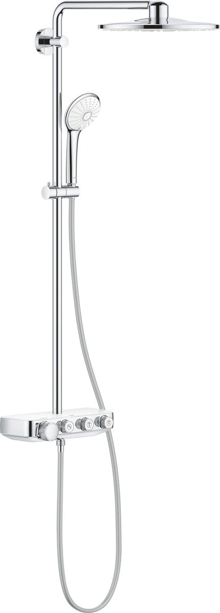 Grohe euphoria smartcontrol 310 duo regnbruser - ã¸ 31 cm - justerbar vægmontering - månehvid