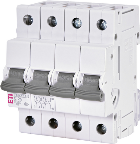 Eti installation automatisk c32 10ka 3p+n