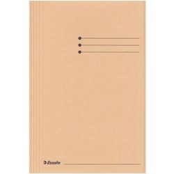 Esselte mapper 3 klapper folio 240x318mm beige