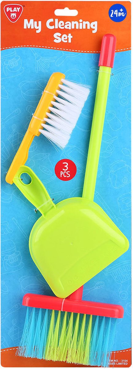 Playgo kost rengøringssæt - 3 stk.