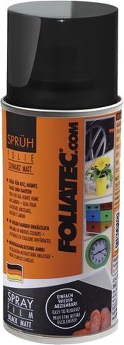 Foliatec sprayfilm (sprayfilm) - sort mat 1x150ml