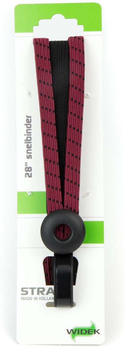 Widek b.v. widek triobinder øje med krog 24+2x12mm sort bordeaux