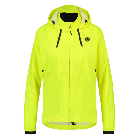 Puch compact regenjas commuter dames hi-vis geel