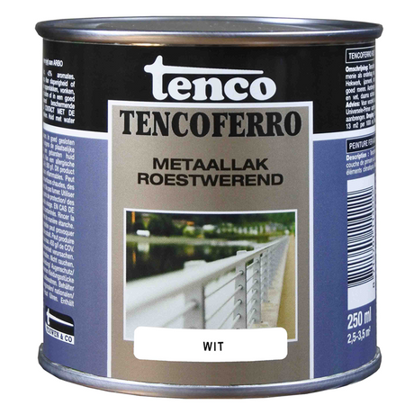 Tenco 1034296 - jernholdig 402 hvid 0,25l | 4 stk
