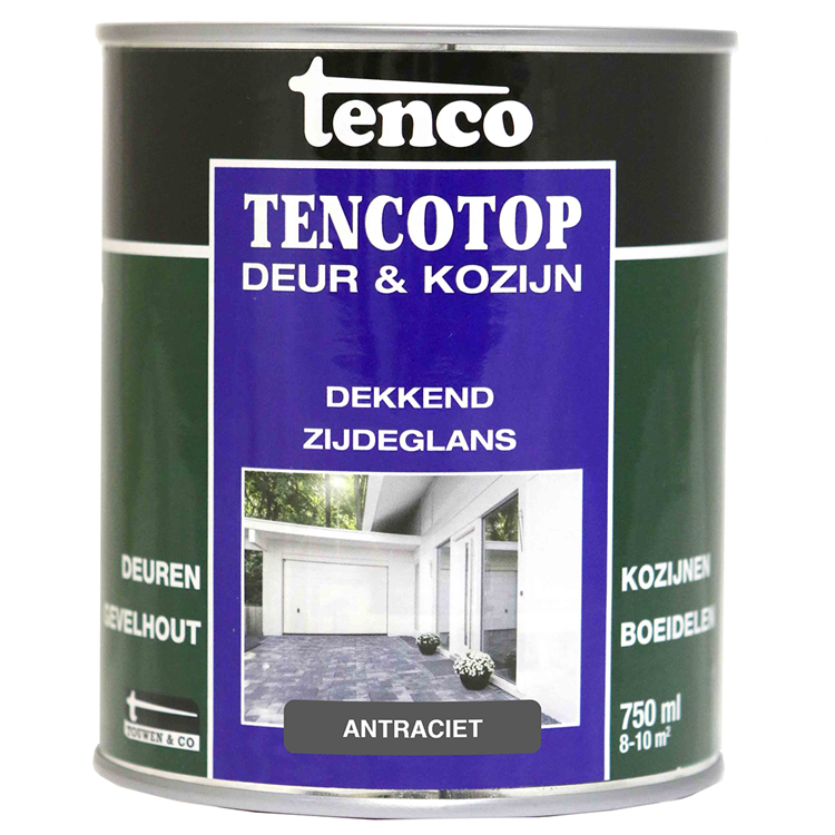 Tenco 1045134 - top såkaldt deck antracit 0,75 | 3 stk