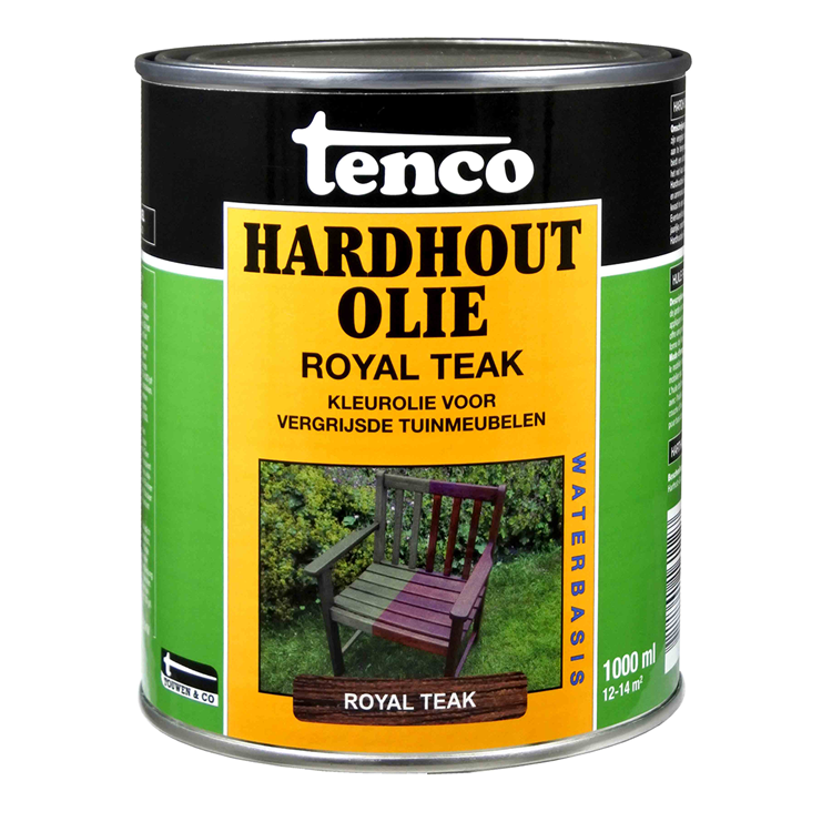 Tenco 1034322 - hårdttræ.kongelig teak 1l | 3 stk