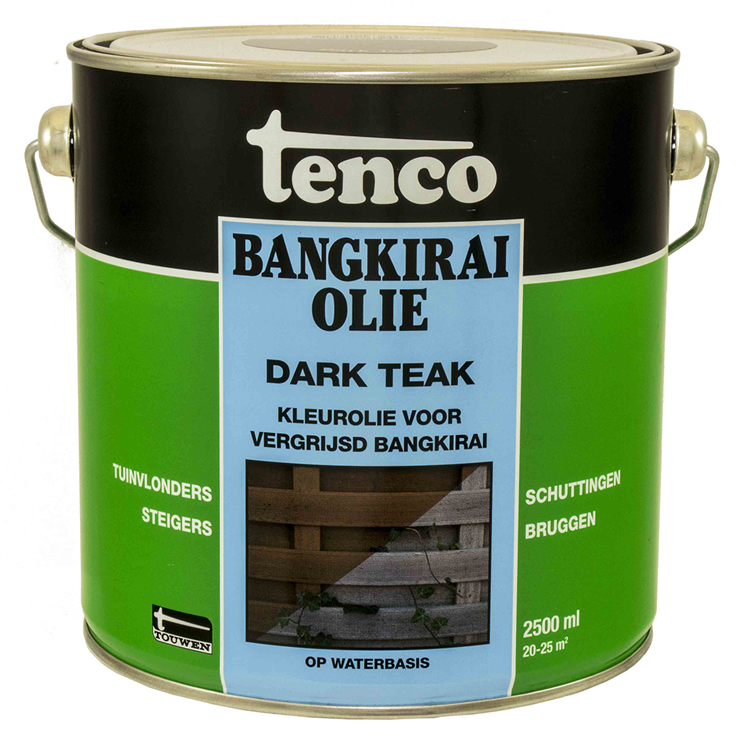 Tenco 1034326 - bang.olie mørk teak 2,5l | 1 stk