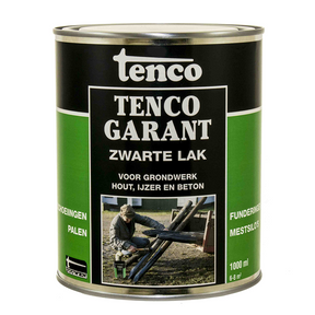 Tenco 1034384 - garanti sort maling 1l | 3 stk
