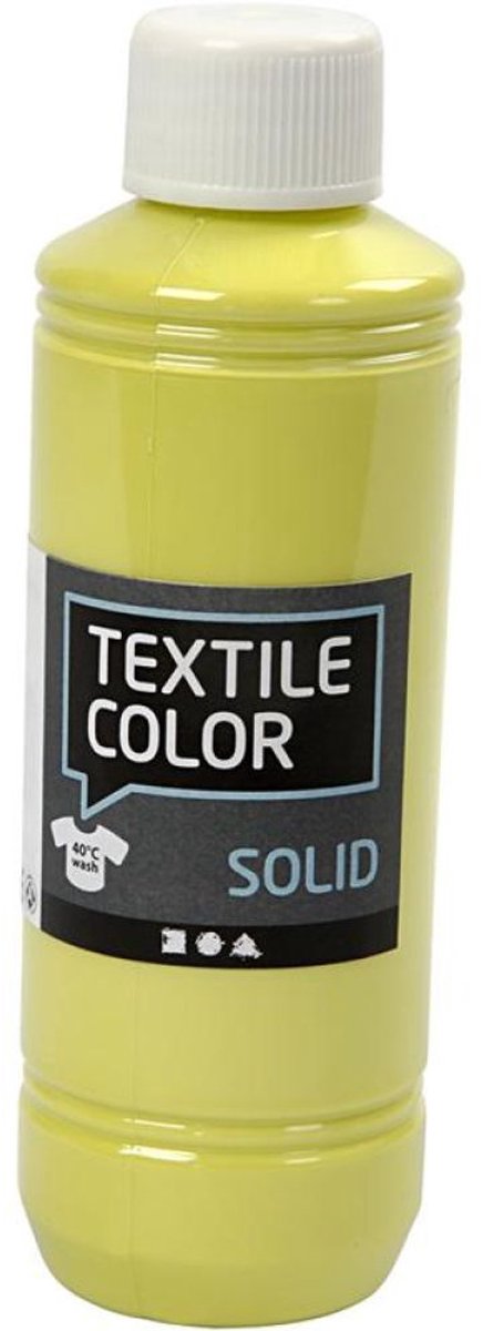 Creativ Company tekstilfarve, der dækker tekstilmaling - Kiwi, 250 ml