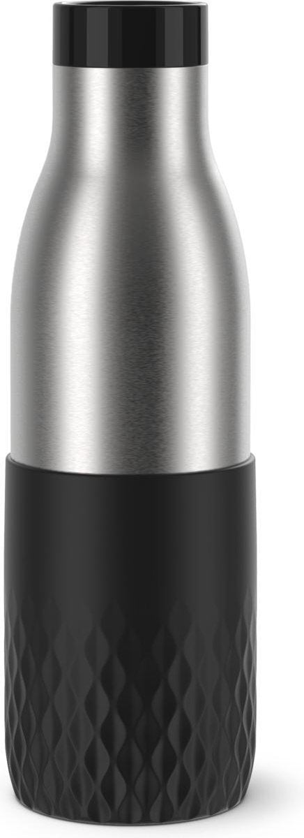 Tefal bludrop sleeve n3110510 termoflaske - 500 ml - rustfrit stål - sort - isolerende - lækagesikker