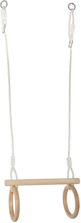 Lille fod - trapeze med gymnastikringe, 100 cm