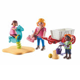 Playmobil startpakke pædagog med håndkærre - 71258
