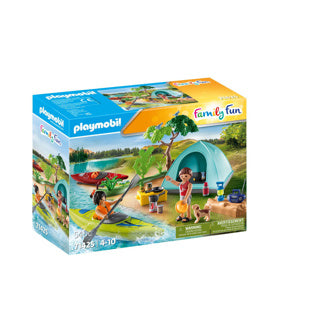 Playmobil 71425 familie udendørs camping