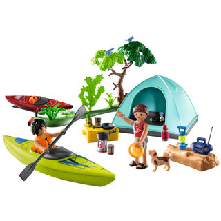 Playmobil 71425 familie udendørs camping
