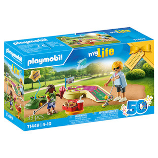 Playmobil gavesæt minigolf - 71449