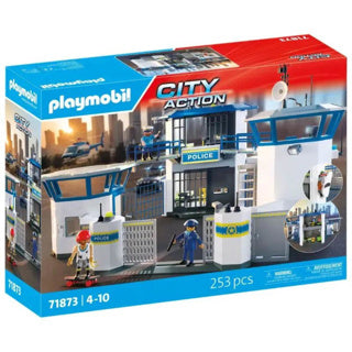Playmobil city action politi kommandocenter - 71874