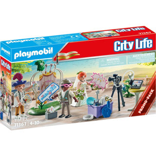 Playmobil city life bryllupspar med kamera kampagnepakke - 71367