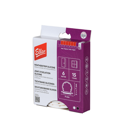 Ellen 1071690 - vejr silikone 6m wh | 1 stk