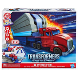 Hasbro transformers earthspark optimus prime battle trailer