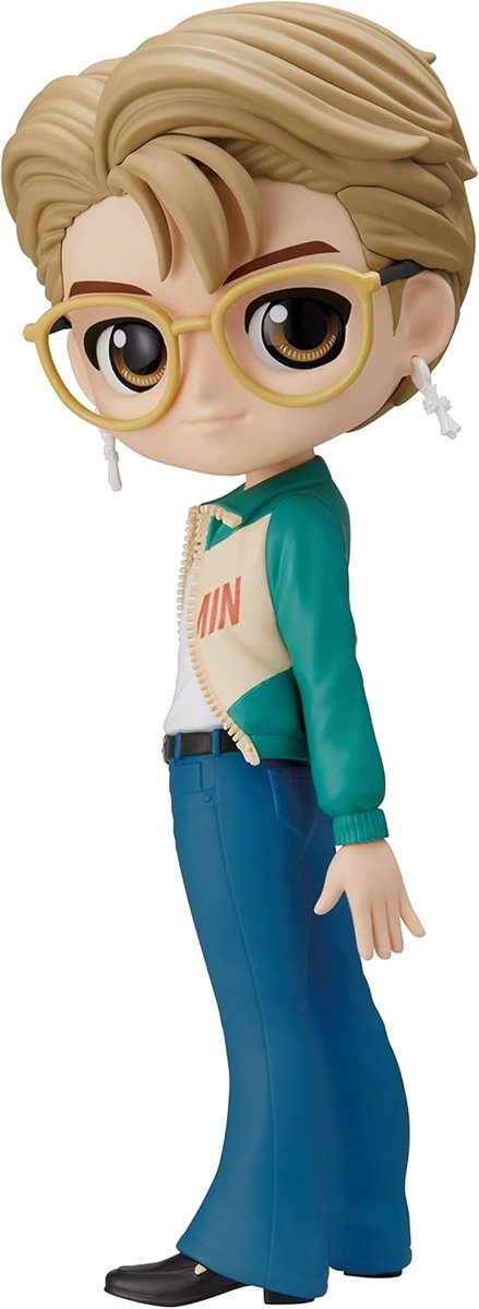 Bandai Namco Bandai BTS Tiny Tan Jimin Dynamite Ver. en qposket figur grøn