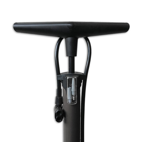 Lynx cykelpumpe med manometer sort