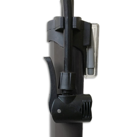 Lynx cykelpumpe med manometer sort