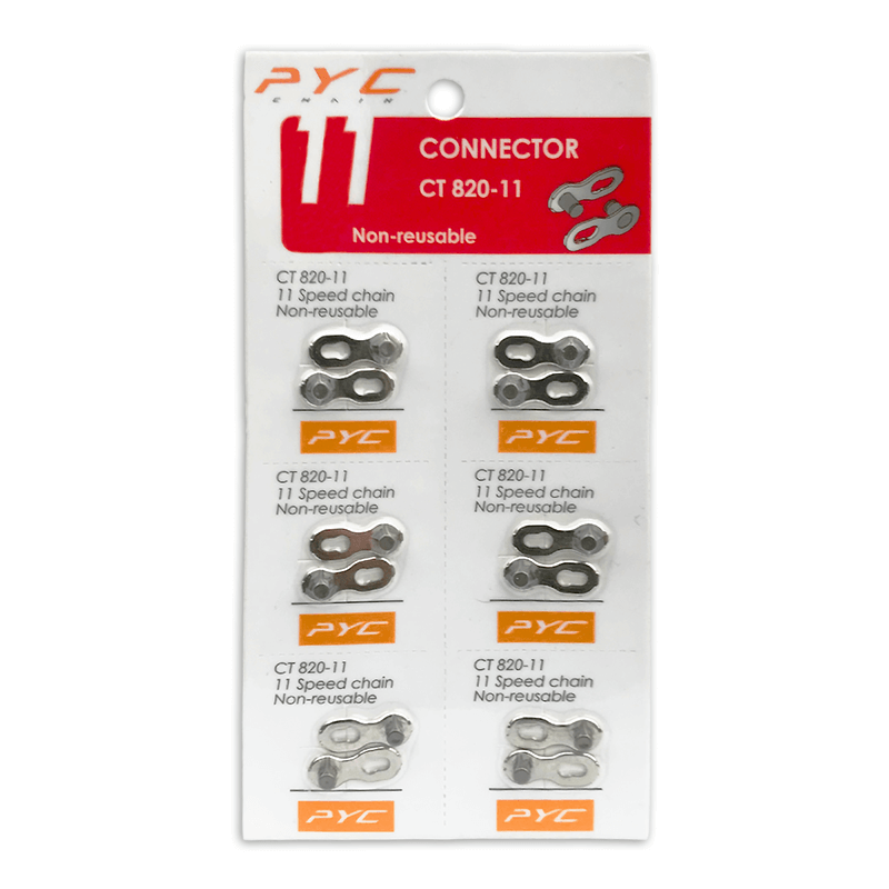 PYC 11 -Speed Bicycle Chain - 6 stykker