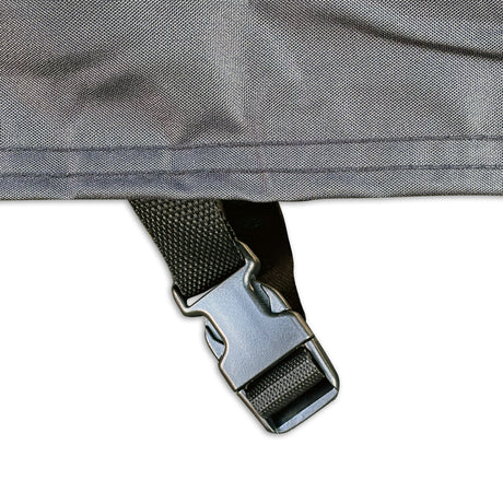 Lynx 2 -Wheels Cargo Cargo Bike Cover - 300D Oxford Polyester - Vandtæt - Anti -tyveri - Sort