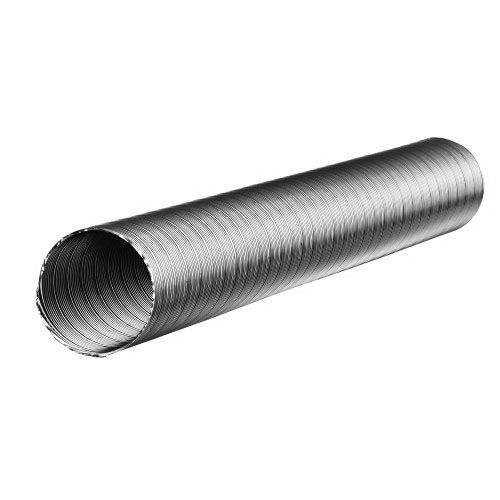 Slange fleksibel aluminium 125 mm 2,5 meter