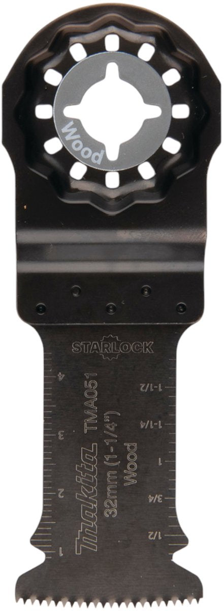 Makita tilbehør dyksavklinge 32mm træ - b-64858 - b-64858