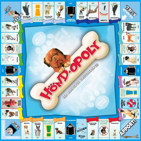 Opoly hund brætspil