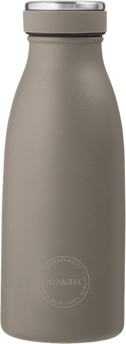 Aya ida - drikkedunk - termokande - vandflaske - 350ml - drivtømmer