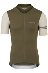 Colorblock fietsshirt performance heren