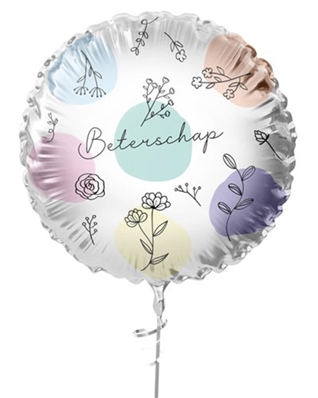 Haza folieballonblomster bliver snart raske ø45cm