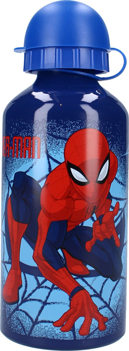 Vadobag spider-man - skolekop og drikkedunk - blå - 500ml