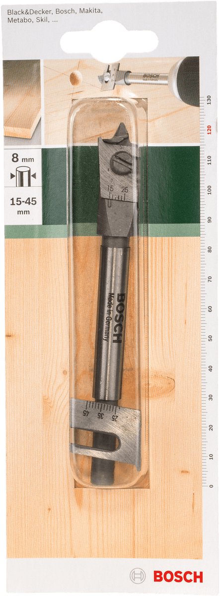 Bosch - justerbar hastighed boremaskine 15,0 x 90 x 120 mm