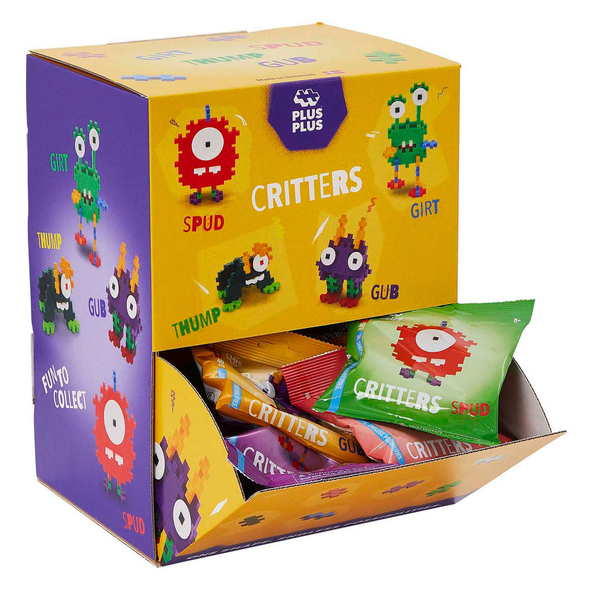 Plus-plus critters byggesæt, 48 stk.
