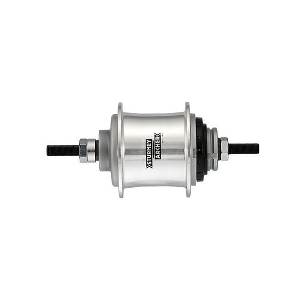 Gear Hub 2 Speed Sturmey Archer A2 Automatic Free Hunue 36 Huller - Sølv