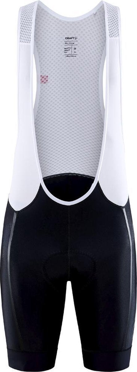 Craft bib shorts herre sort og hvid - adv endur bib shorts m sort hvid-xxl