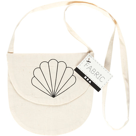 Creativ Company Shoulder Bag Cotton Oyster Shell, 15x14cm