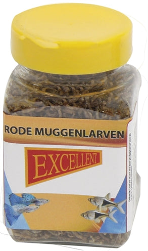 Fremragende røde myglarver