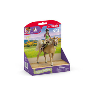 Schleich hesteklub - hesteklub sarah og mystik - 42714