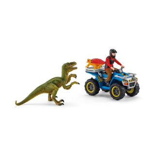 Schleich 41466 quad ontsnapping uit velociraptor