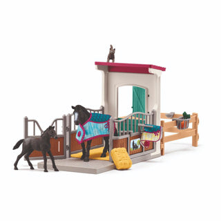 Schleich hesteklub hesteboks med hoppe og føl - 42611