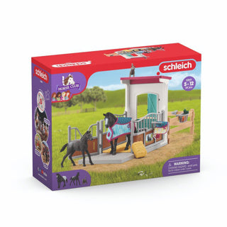 Schleich hesteklub hesteboks med hoppe og føl - 42611