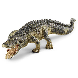 Schleich vilde liv - alligator - legefigur - børnelegetøj til drenge og piger - 3 til 8 år - 14727