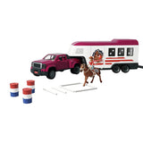 Schleich horse club lastbil ved søen med trailer 42705