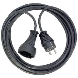 Brennerstuhl plastkabel sort 5m h05vv-f 3g1.5 - 1162190