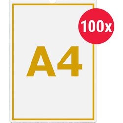 Esselte u-hoezen leitz a4 21,5x30cm 120 micron transparant